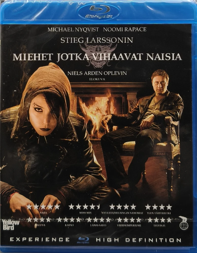 UUSI (3 BLU-RAY) Stieg Larsson: Millennium-trilogia - SUOMIKANNET