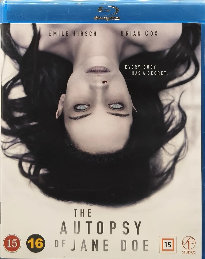 BLU-RAY) Emile Hirsch: The Autopsy of Jane Doe (2016) SUOMITEKSTIT