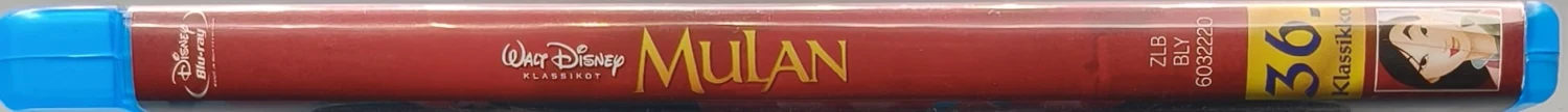BLU-RAY) Walt Disney Klassikko 36: Mulan (1998) SUOMIKANNET
