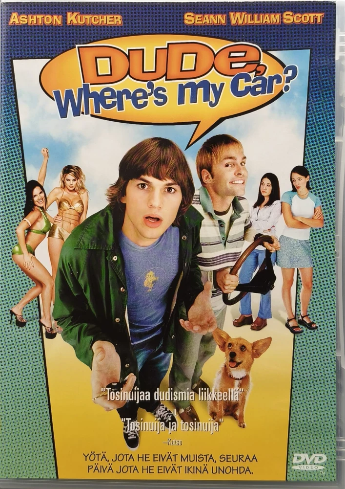 DVD) Ashton Kutcher: Dude, Where's My Car ? (2000) SUOMIKANNET