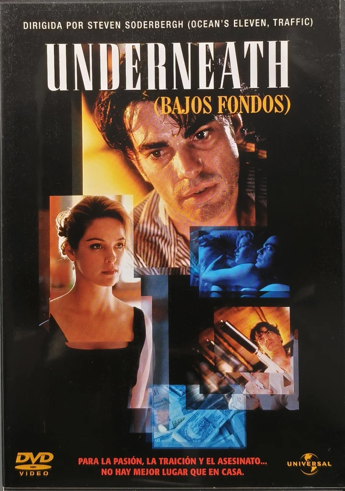 DVD) Underneath - Isku vasten kasvoja (1995) Peter Gallagher, Elisabeth Shue