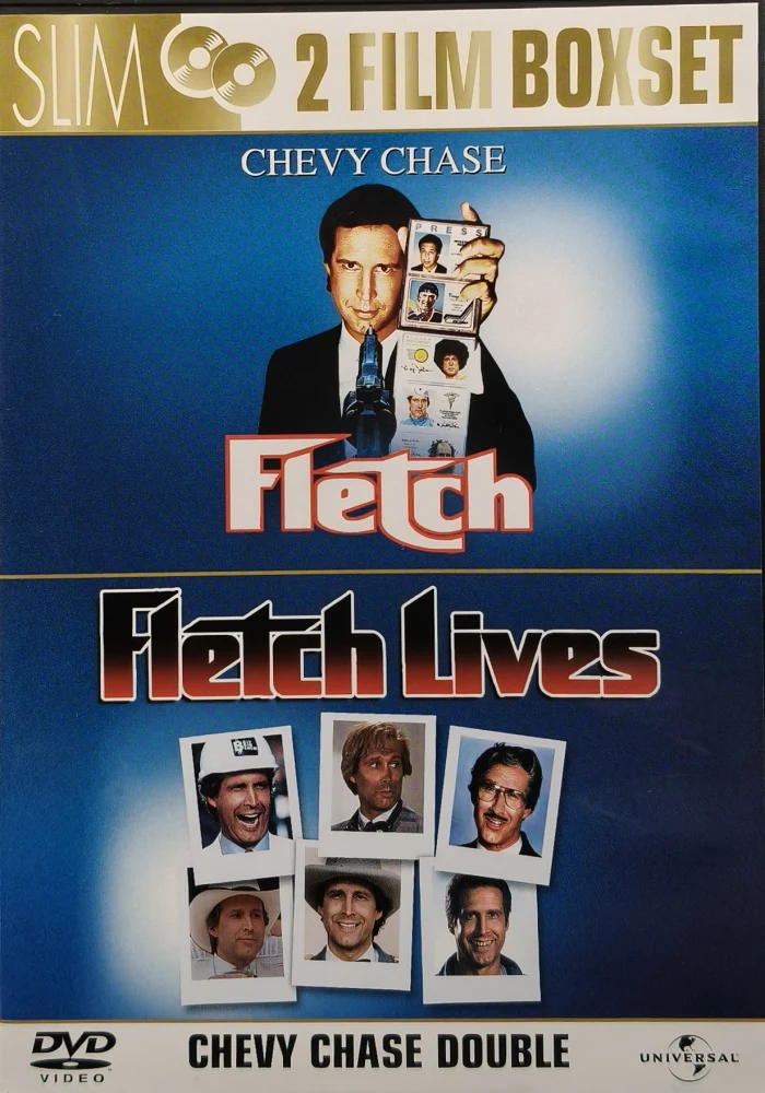 2 DVD) Chevy Chase: Nimeni On Fletch & Fletch elää (1 ja 2) 1985/1989