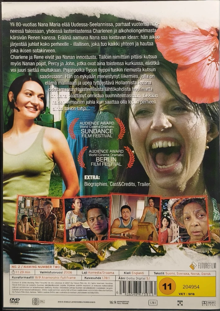 DVD) No. 2 - Numero Kaksi - Naming Number Two (2006)