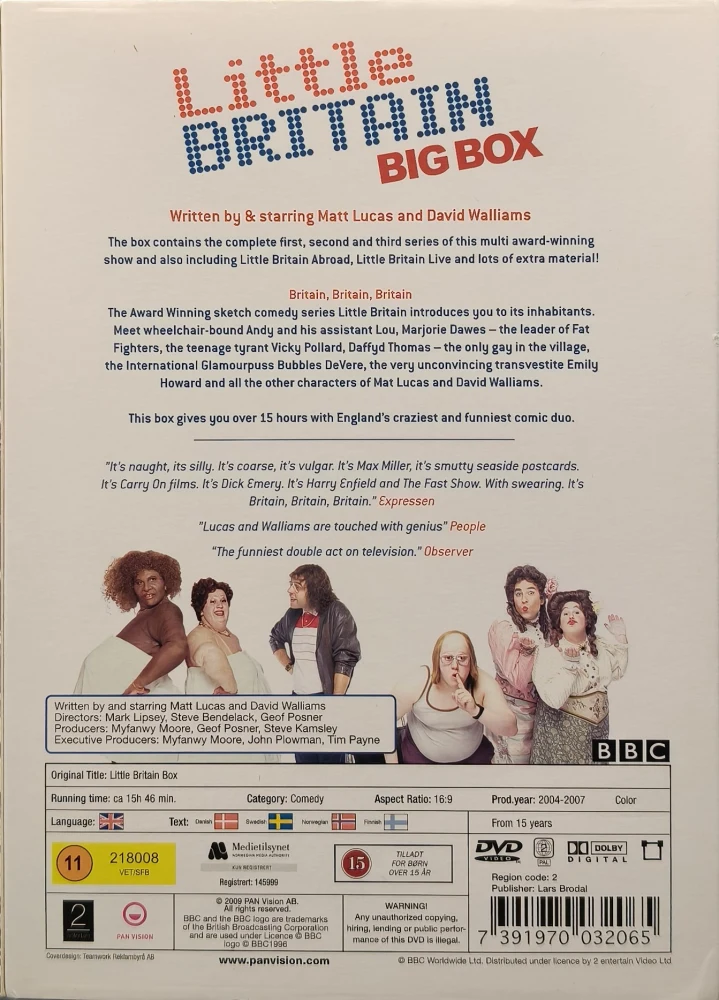 8 DVD) Pikku-Britannia - Koko TV-sarja + erikoisohjelmat - BBC