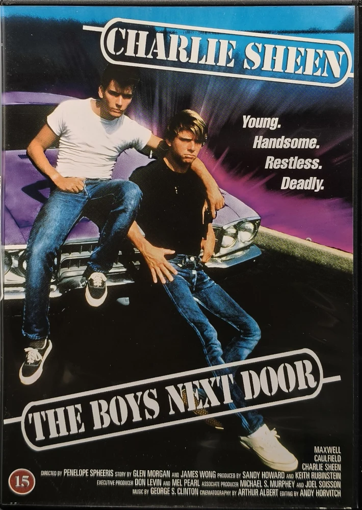 DVD) Charlie Sheen: The Boys Next Door - Sokea raivo (1985) SUOMITEKSTIT