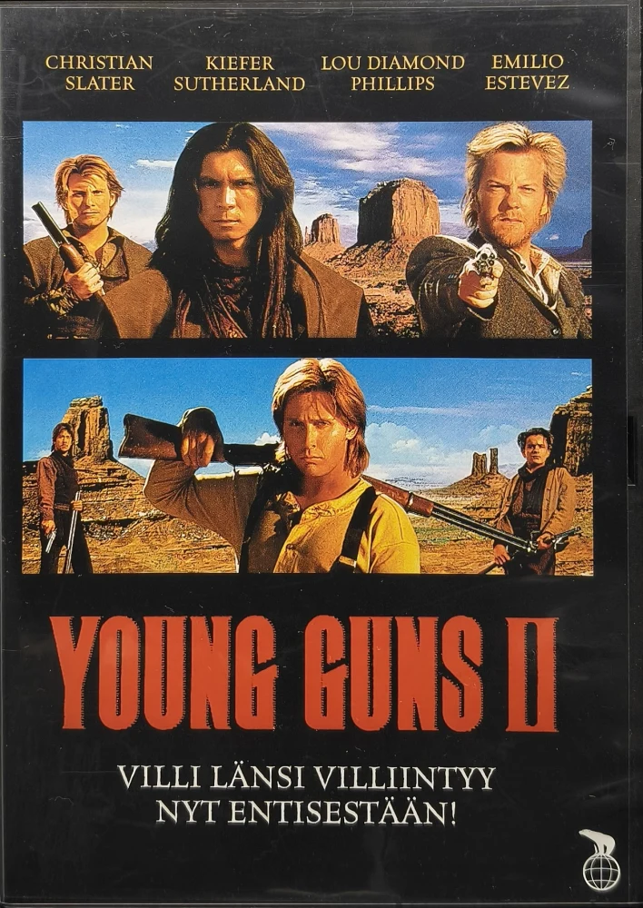 DVD) Young Guns II - Nuoret sankarit 2 (1990) SUOMIKANNET