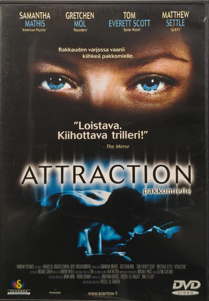 DVD) Attraction - Pakkomielle (2001) suomikannet