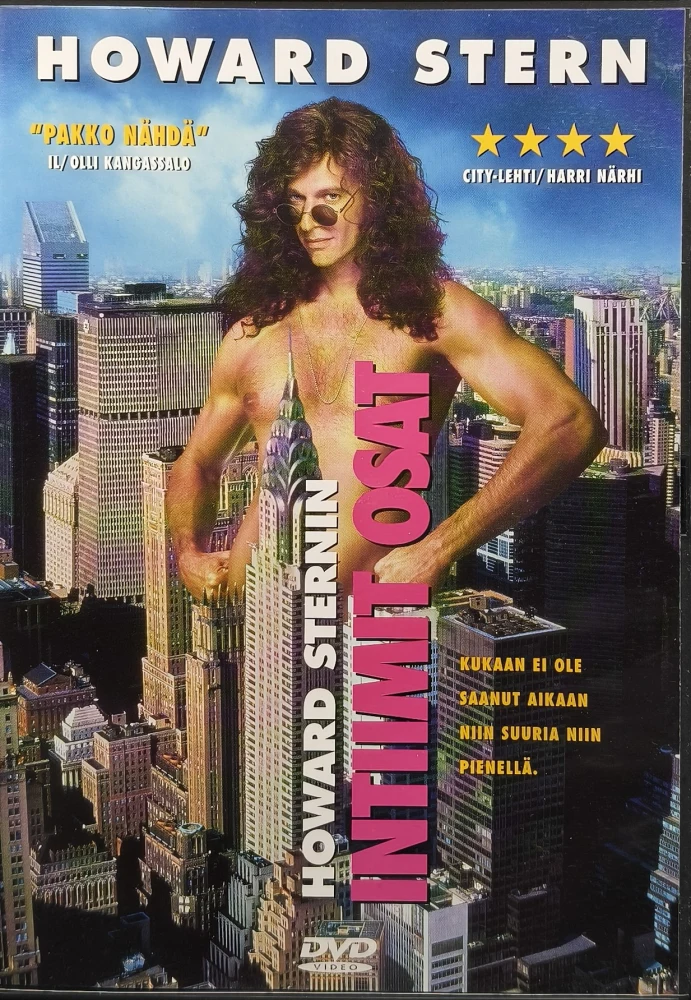 DVD) Howard Sternin Intiimit Osat (1997) SUOMIKANNET