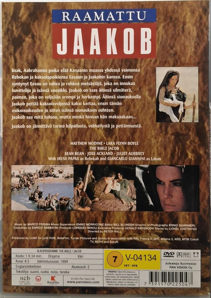 DVD) Raamattu - Jaakob (1994)