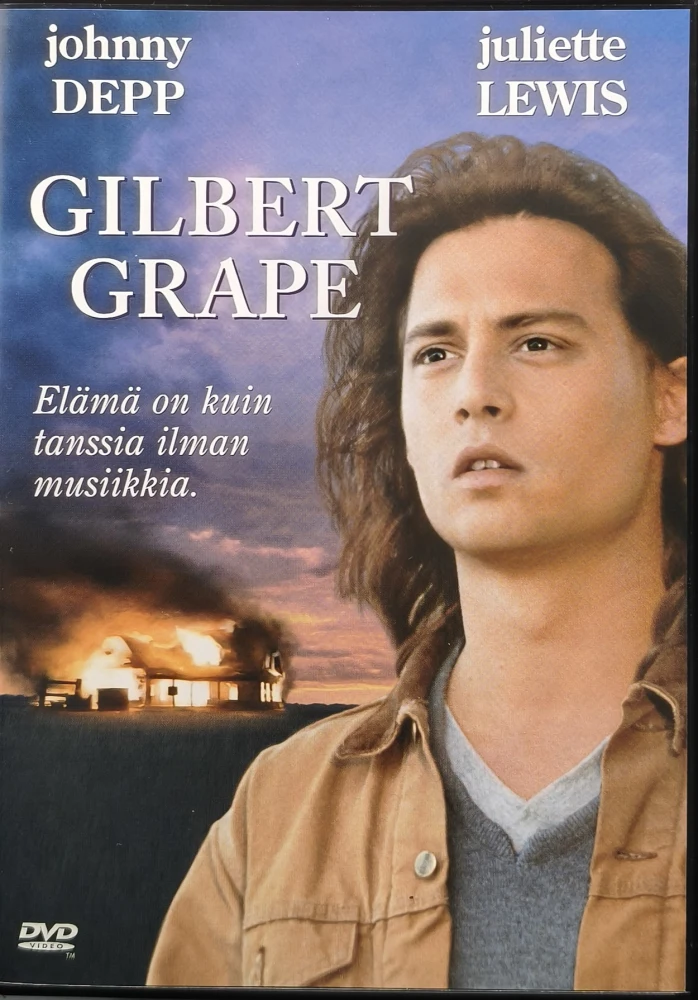 DVD) Johnny Depp, Leonardo DiCaprio: What's Eating Gilbert Grape? (1993) SUOMIKANNET