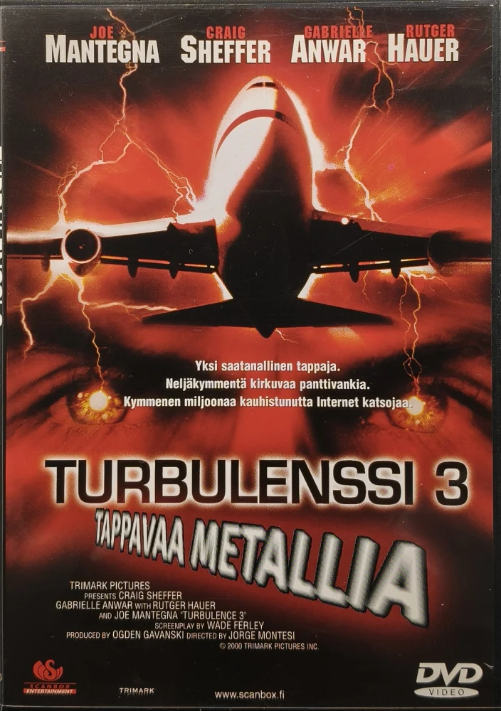 DVD) Turbulenssi 3 - Tappavaa Metallia (2001)