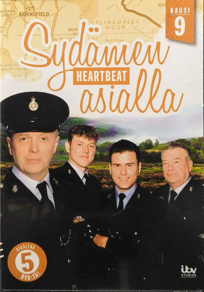 UUSI (5 DVD) Sydämen Asialla - Heartbeat - Kausi 9 (1999/2000)