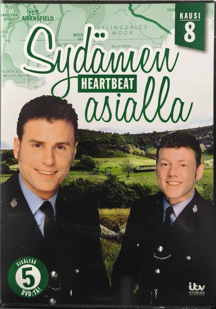UUSI (5 DVD) Sydämen Asialla - Heartbeat - Kausi 8 (1998/1999)