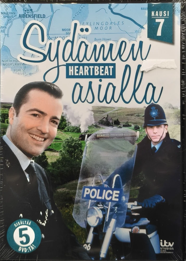 UUSI (5 DVD) Sydämen Asialla - Heartbeat - Kausi 7 (1997)