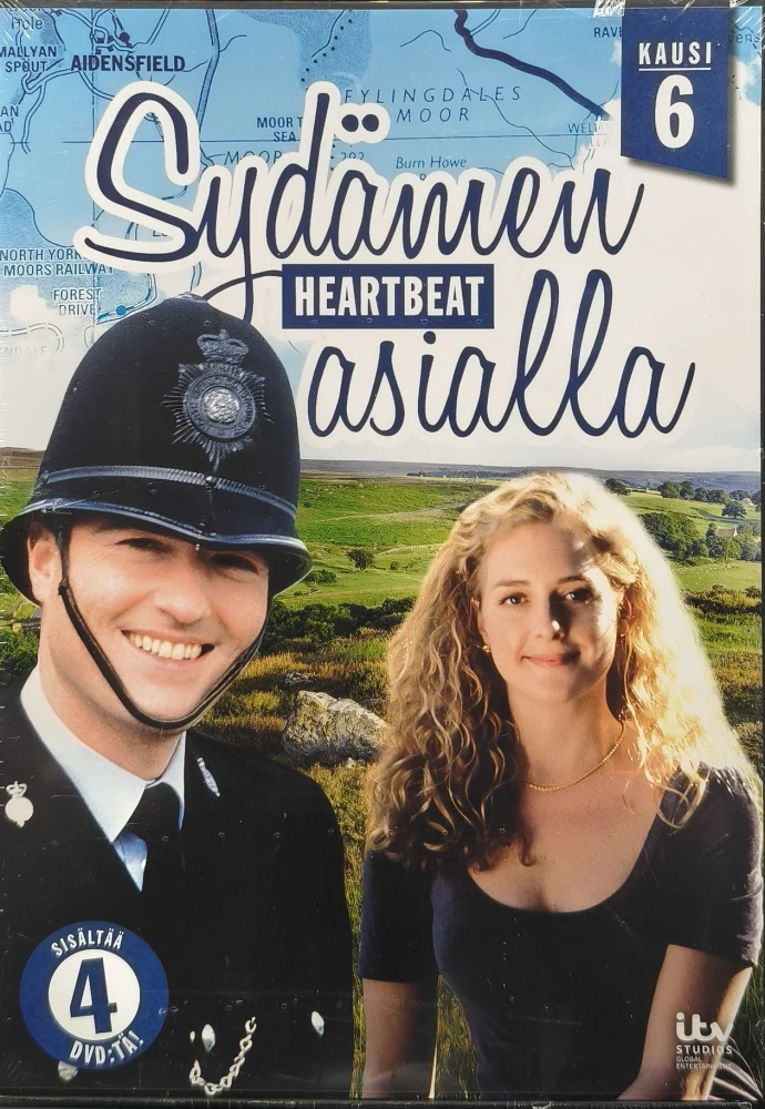UUSI (4 DVD) Sydämen Asialla - Heartbeat - Kausi 6 (1996)
