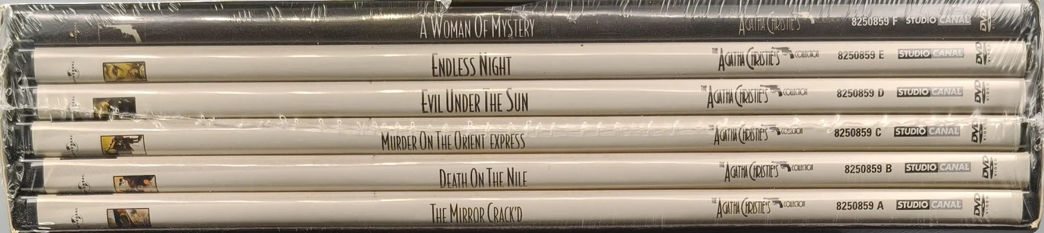 UUSI ( 6 DVD BOKSI) The Agatha Christie's Collection - Kokoelma