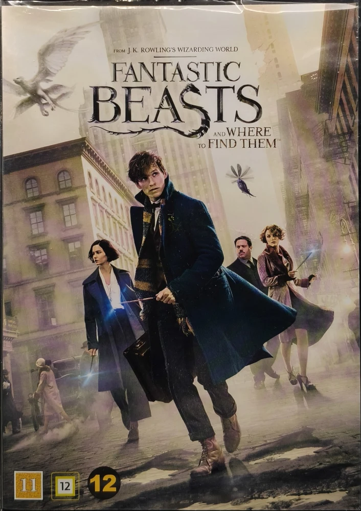 UUSI (DVD) Ihmeotukset ja Niiden Olinpaikat - Fantastic Beasts and Where To Find Them (2016)