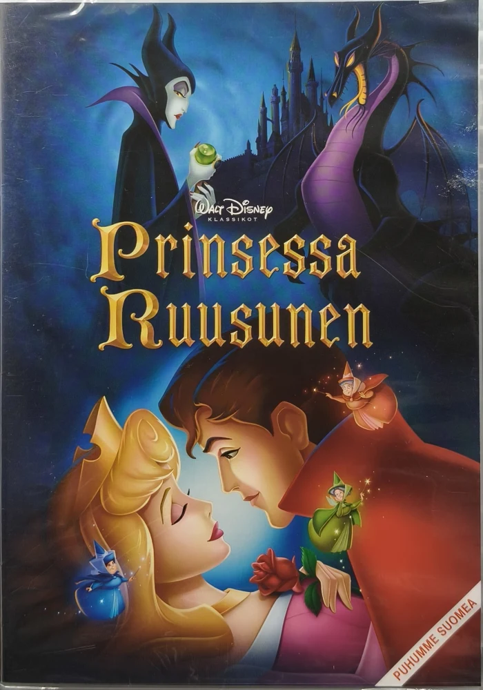 UUSI (DVD) Disney klassikko nro 16: Prinsessa Ruusunen (1959)