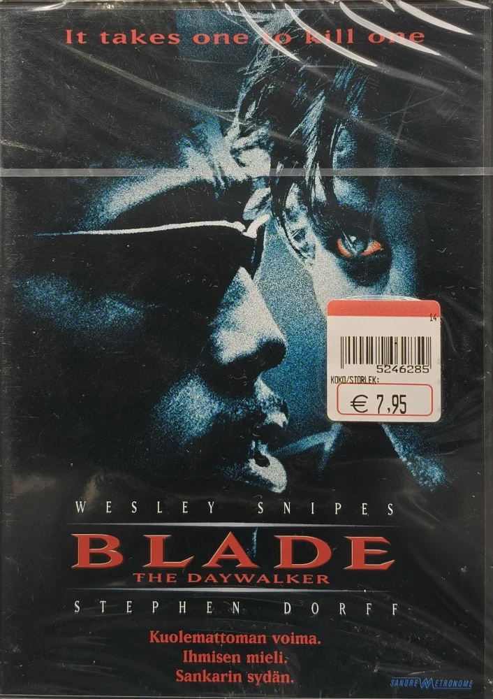 UUSI (DVD) Blade - The Daywalker (1998) SUOMIKANNET