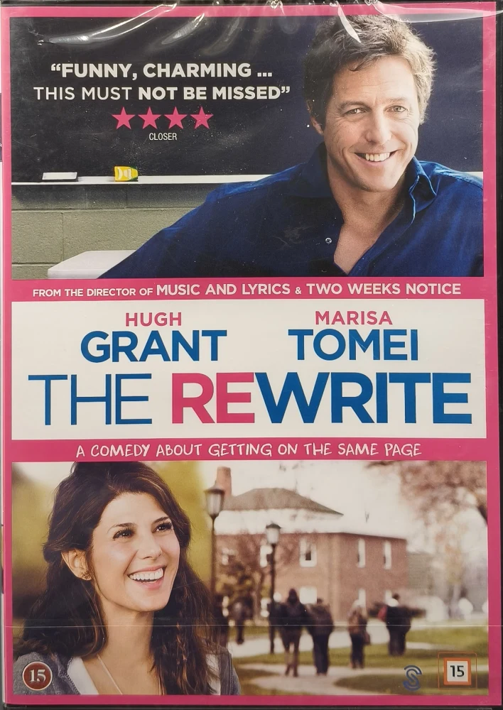 UUSI (DVD) Hugh Grant, Marisa Tomei: The Rewrite (2014)
