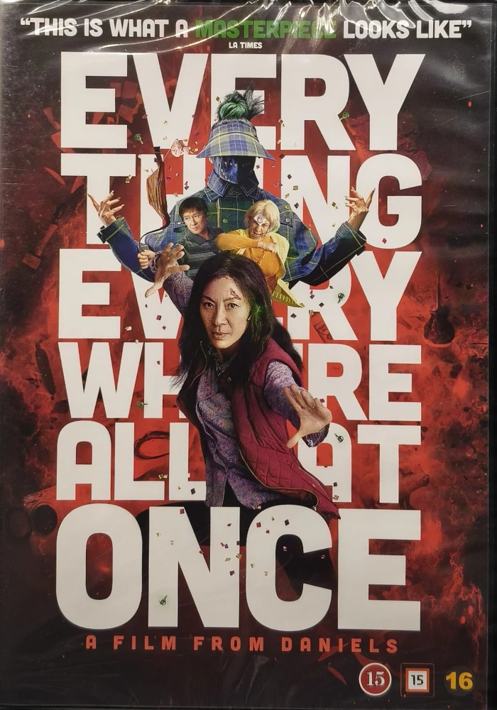UUSI (DVD) Everything Everywhere All at Once (2022)