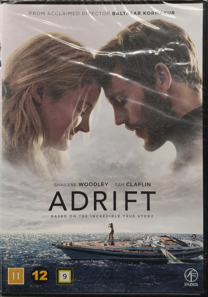 UUSI (DVD) Shailene Woodley: Adrift (2018)