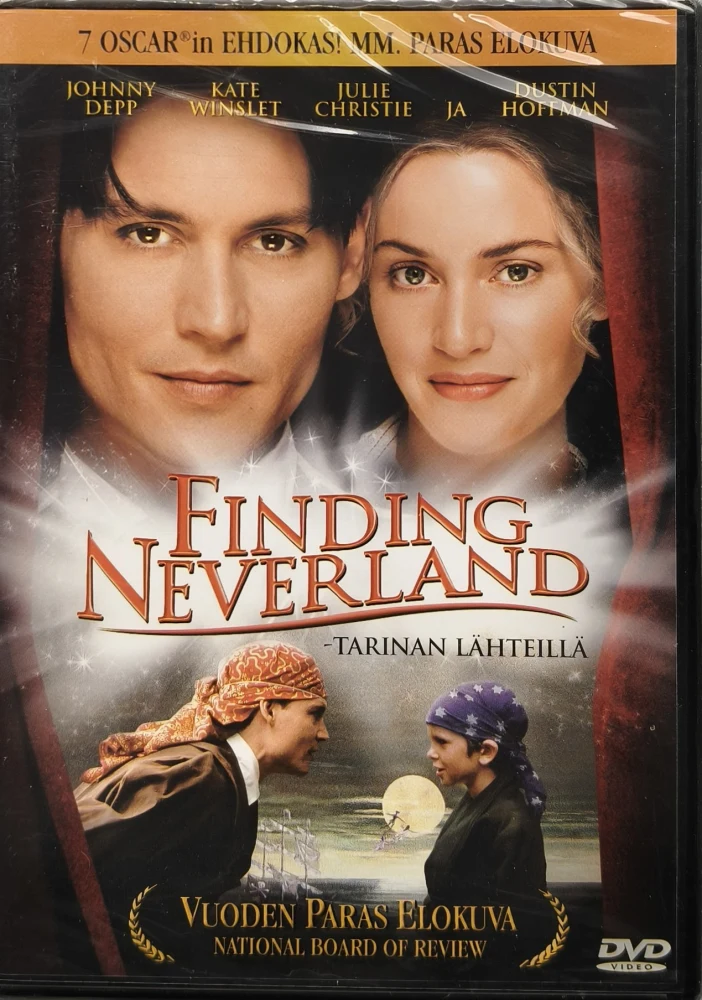 UUSI (DVD)  Johnny Depp, Kate Winslet: Finding Neverland - tarinan lähteillä (2004)