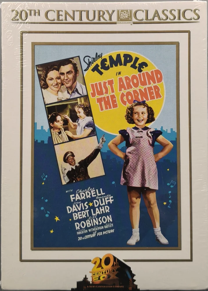 UUSI (DVD) Shirley Temple: Just Around The Corner - Isän Tyttö (1938)