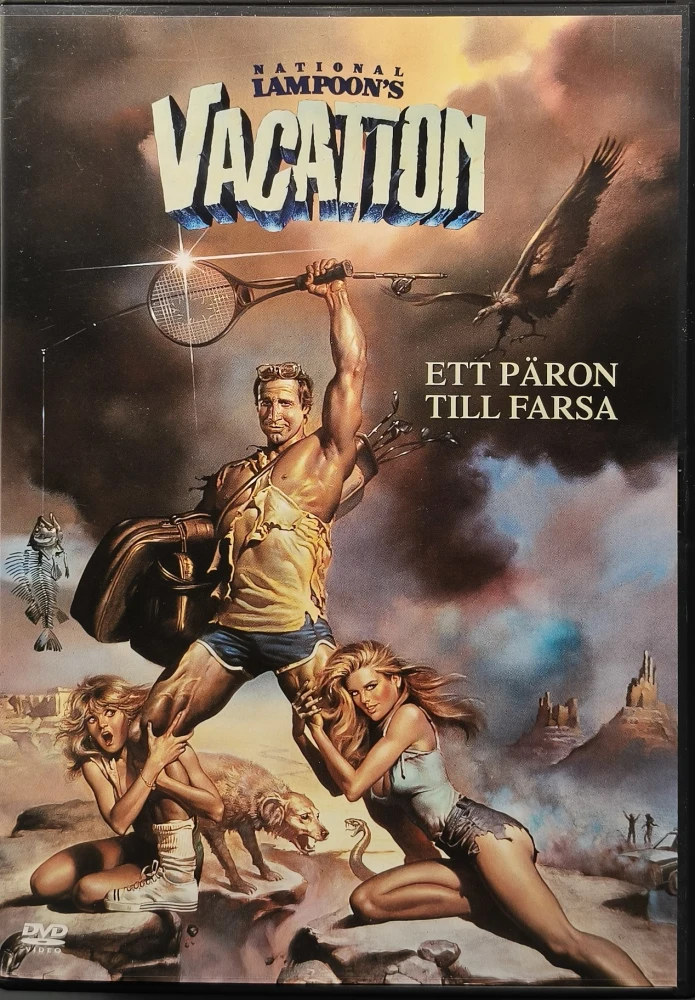 DVD) Chevy Chase: National Lampoon's Vacation - Faijalla Hommat Hanskassa (1993)