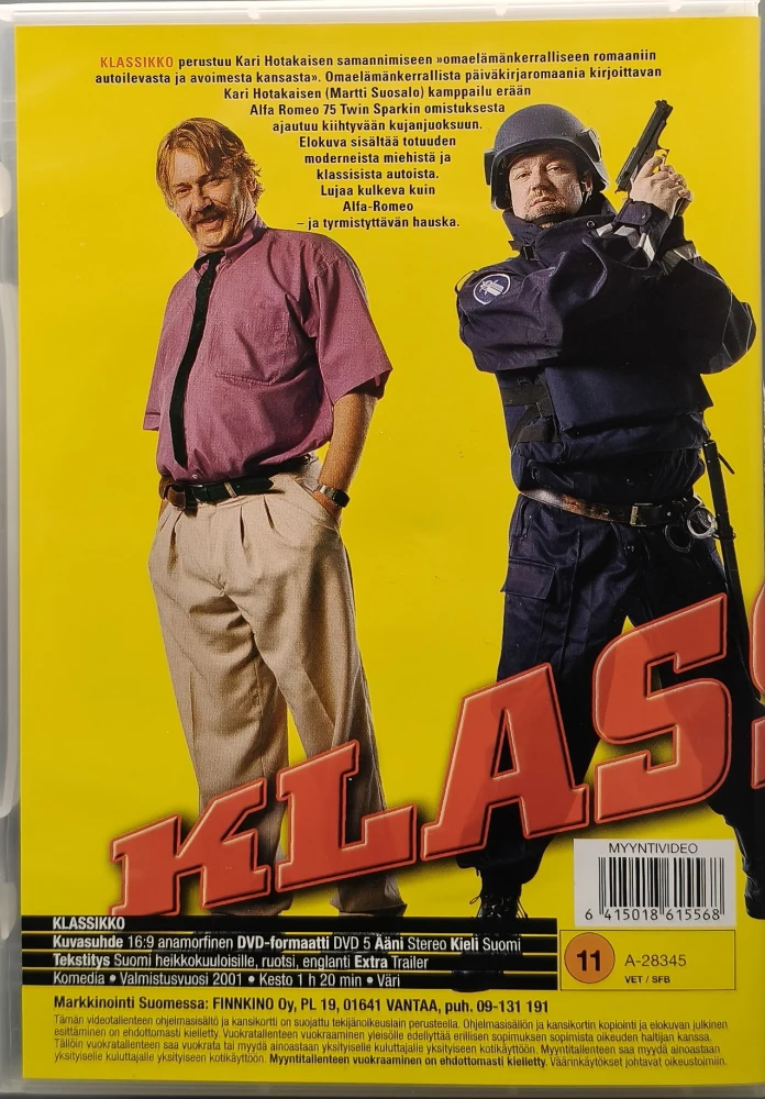 DVD) Klassikko (2001) Martti Suosalo