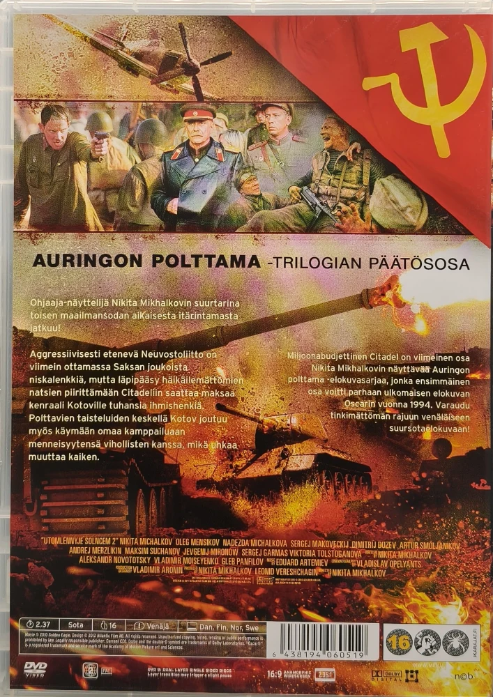DVD) Citadel - Auringon polttama 3 (2011) SUOMIKANNET