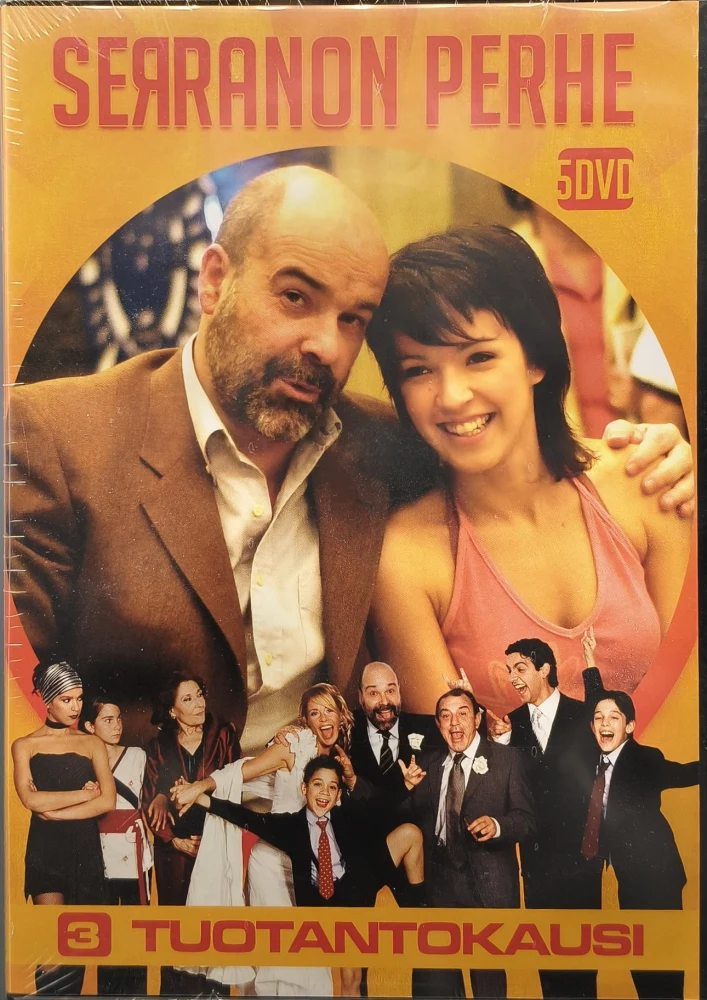 UUSI (5 DVD) Serranon Perhe - 3. Kausi