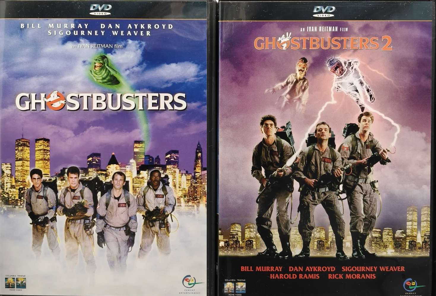 2 DVD) Ghostbusters - haamujengi 1 & 2 (1984/1989) EGMONT - SUOMIKANNET