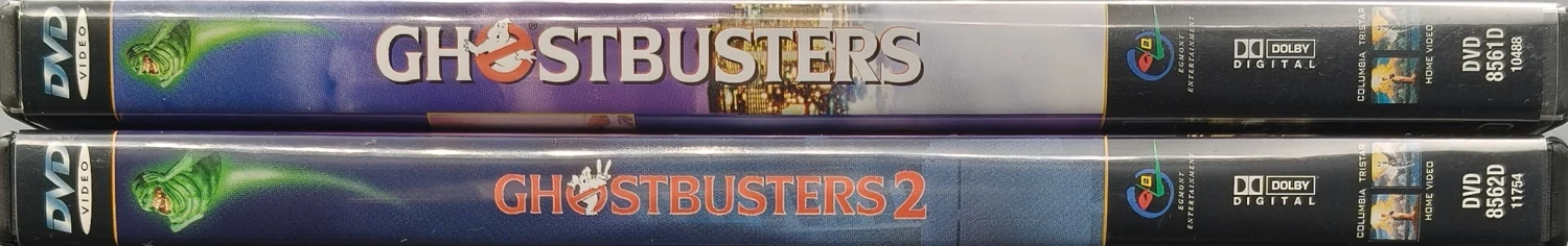 2 DVD) Ghostbusters - haamujengi 1 & 2 (1984/1989) EGMONT - SUOMIKANNET