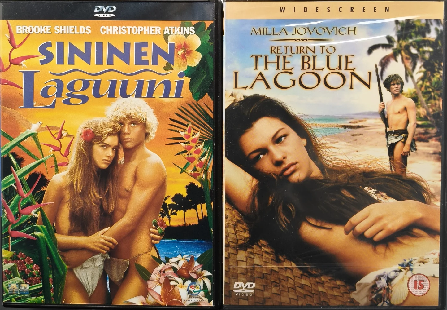 2 DVD) Sininen laguuni & Paluu siniselle laguunille (1980/1991)