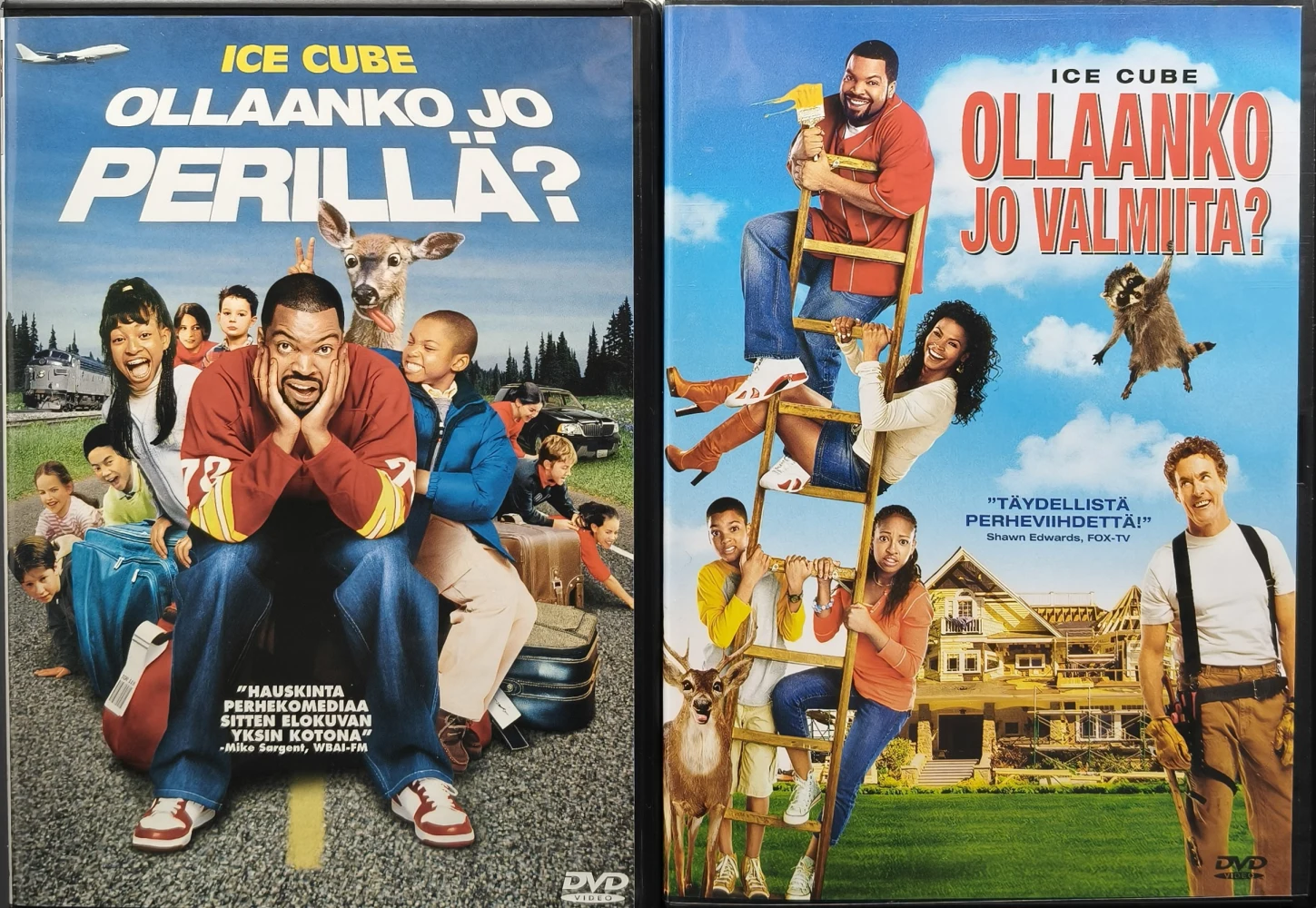 2 DVD) Ice Cube: Ollaanko jo perillä? & Ollaanko jo valmiita? (2005/2007)