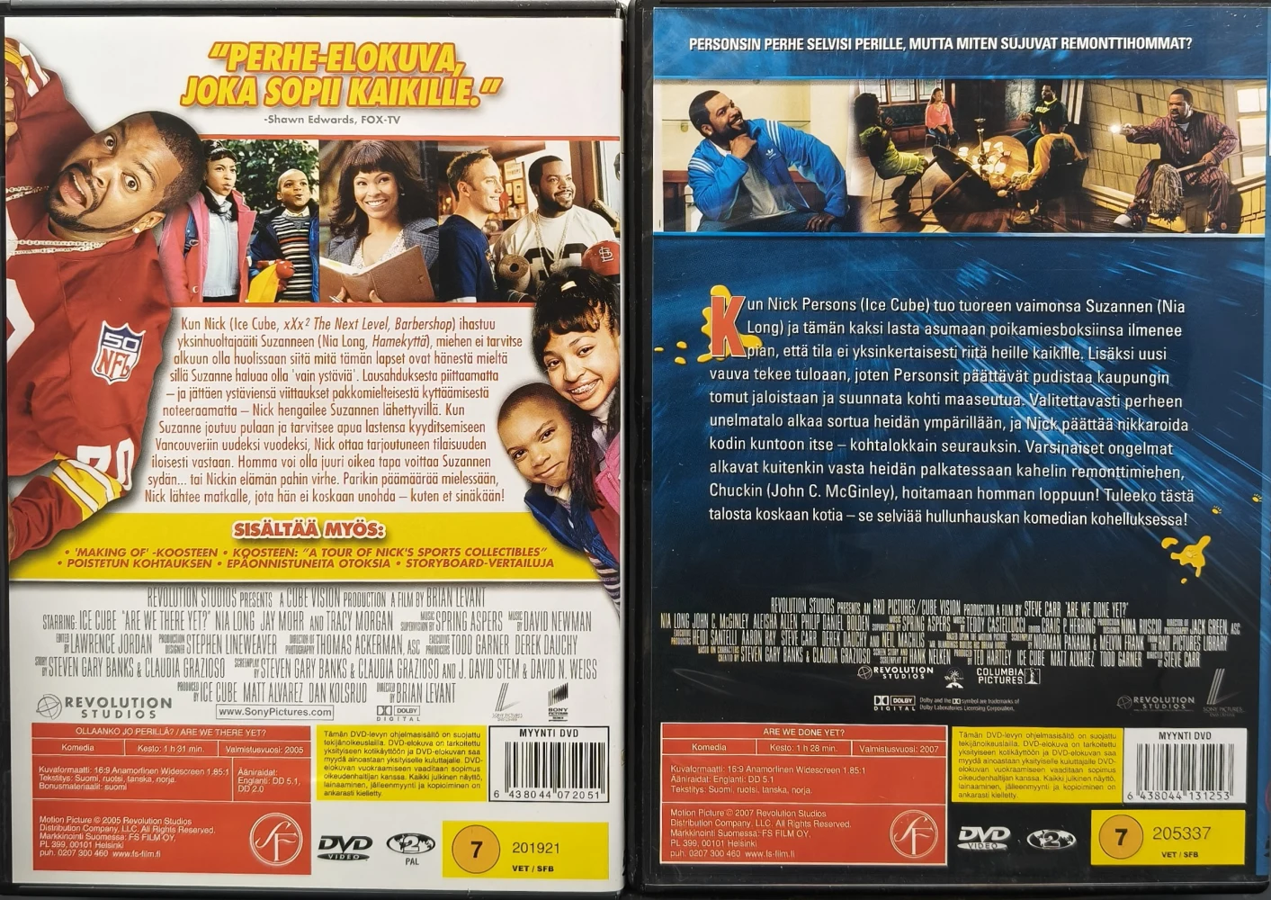 2 DVD) Ice Cube: Ollaanko jo perillä? & Ollaanko jo valmiita? (2005/2007)