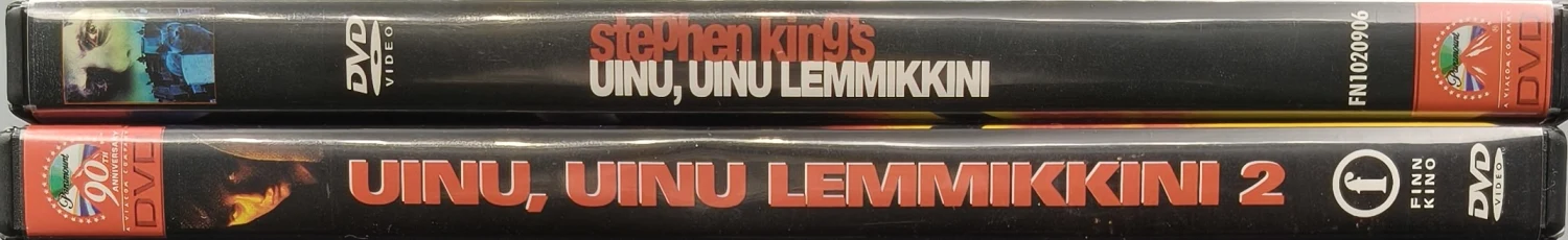 2 DVD) Uinu, uinu lemmikkini -  Pet Sematary (1 & 2) SUOMIKANNET (1989/1992)