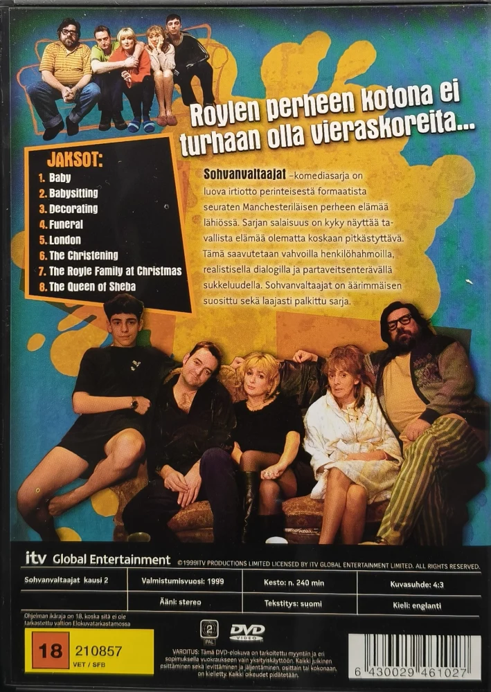3 DVD) SOHVANVALTAAJAT:  1-3 KAUDET - KOKO SARJA (1998-1999)