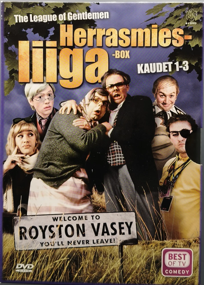 6 DVD) Herrasmiesliiga - Kaudet - 1-3 - KOKO TV-SARJA