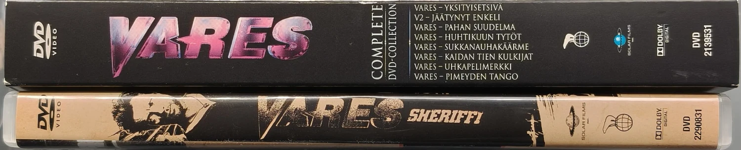 9 DVD) Vares elokuvat - 1-9