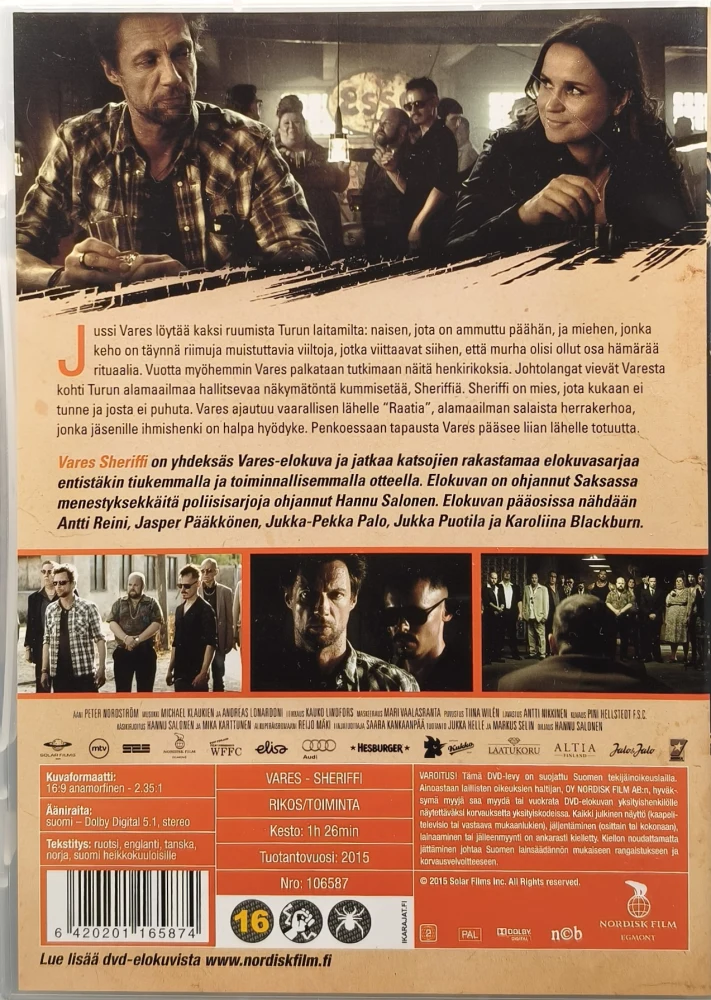 9 DVD) Vares elokuvat - 1-9