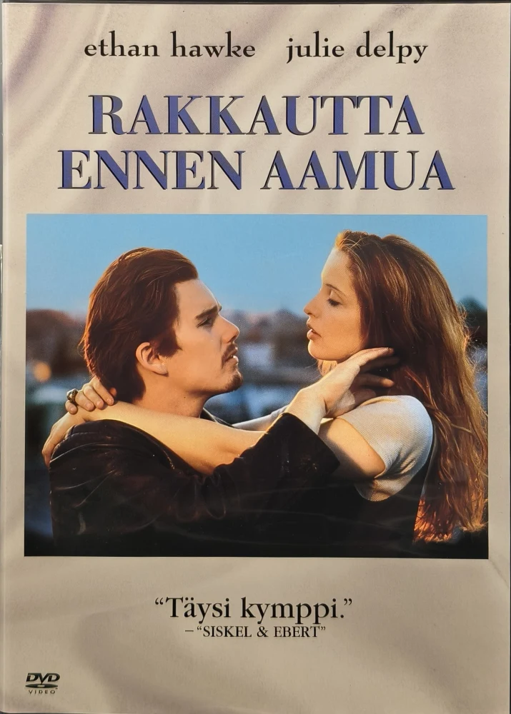 3 DVD) Ethan Hawke, Julie Delpy: Rakkautta ennen -trilogia - SUOMIKANNET