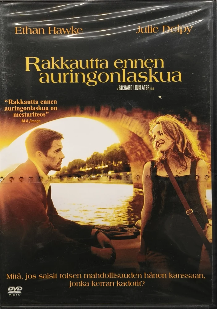 3 DVD) Ethan Hawke, Julie Delpy: Rakkautta ennen -trilogia - SUOMIKANNET