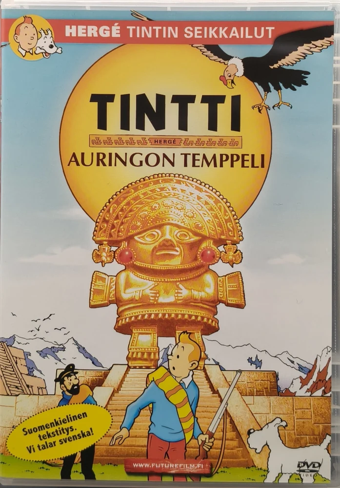 DVD) Tintti ja auringon temppeli (1969)