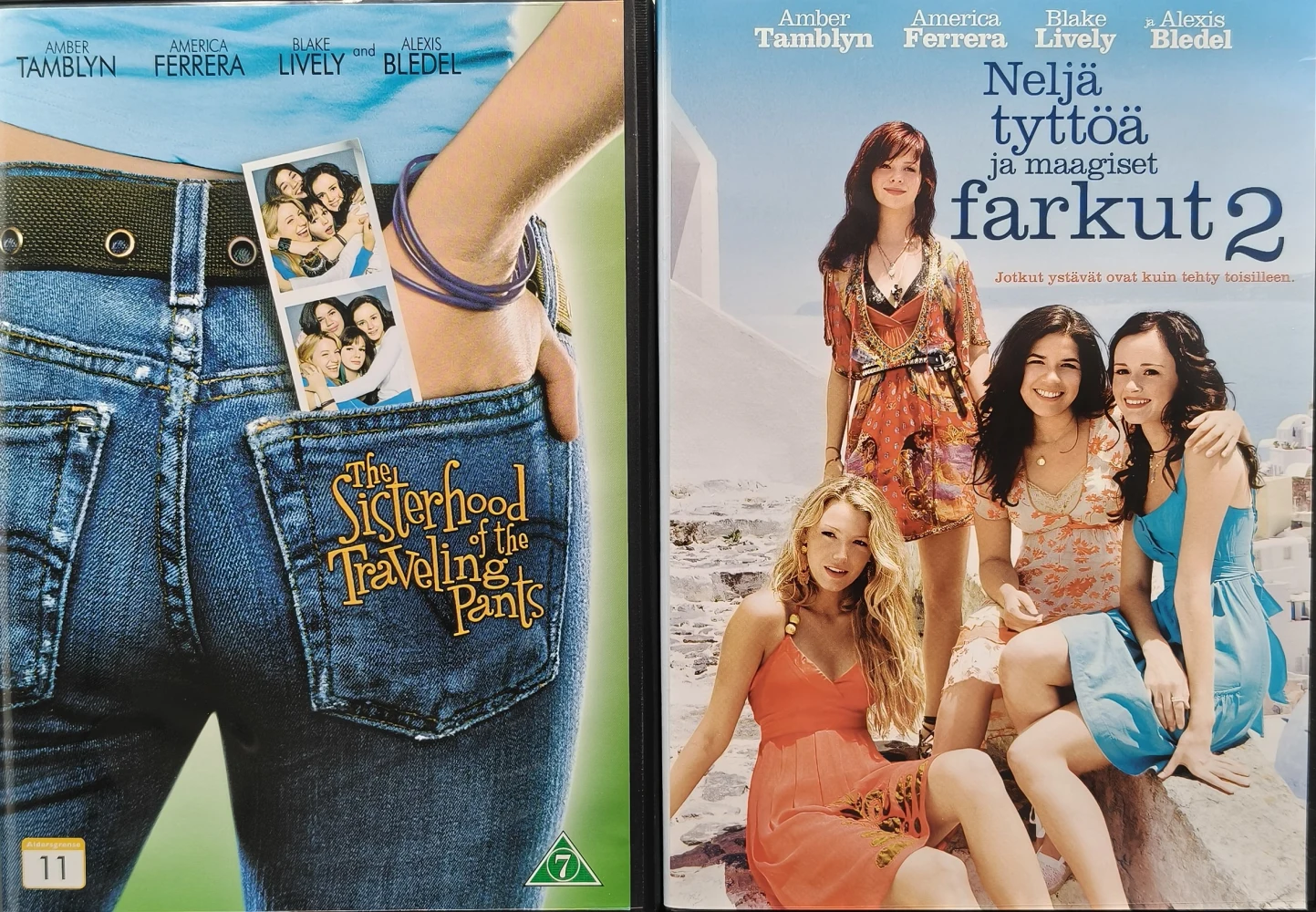 2 DVD) Neljä Tyttöä ja Maagiset Farkut & Neljä Tyttöä Ja Maagiset Farkut 2