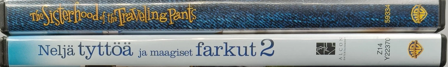 2 DVD) Neljä Tyttöä ja Maagiset Farkut & Neljä Tyttöä Ja Maagiset Farkut 2