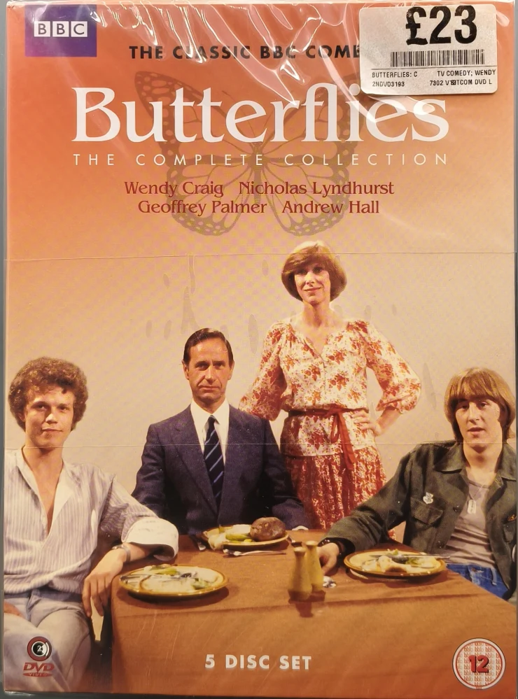 UUSI (5 DVD) Butterflies - Perhoset (1978-1983) TV-SARJA