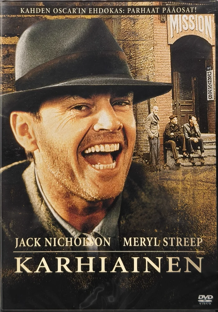 UUSI (DVD) Jack Nicholson, Meryl Streep: KARHIAINEN - IRONWEED (1997)