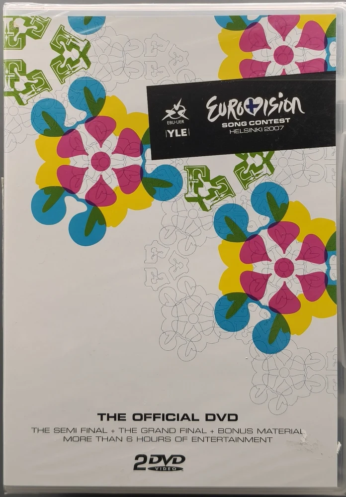 UUSI (2 DVD) Eurovision Song Contest Helsinki 2007 - Eurovision laulukilpailu Helsinki 2007